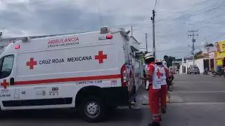 El lesionado se dirigía a su trabajo al momento del accidente
