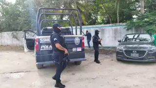 Los presuntos detonaron sus armas para amedrentarlos