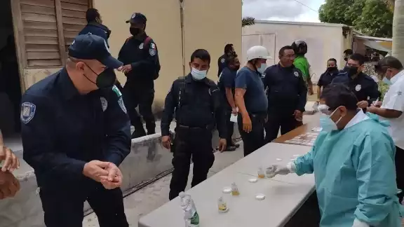 Los elementos debieron presentar el examen este viernes Los elementos debieron presentar el examen este viernes