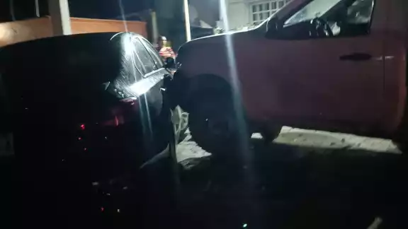 Solamente se registraron daños en el accidente en Campeche Solamente se registraron daños en el accidente en Campeche