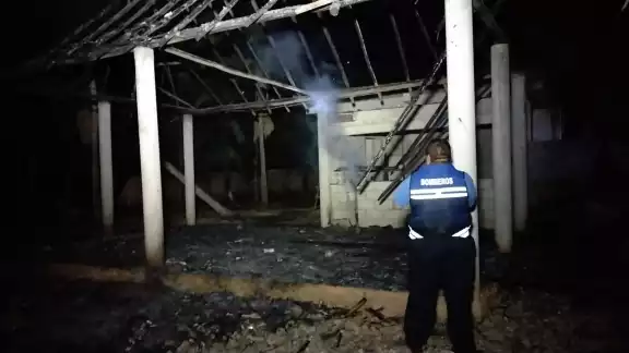 Tras casi 29 minutos arribó al lugar la unidad de emergencia Tras casi 29 minutos arribó al lugar la unidad de emergencia