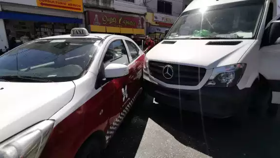 Los daños fueron menores, lo cual terminó en que cada uno pagará su respectivo golpe