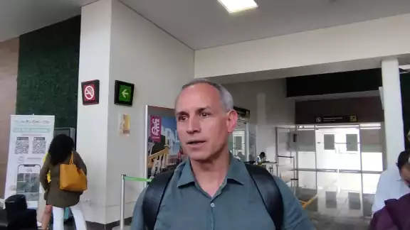Hugo López-Gatell llega a Campeche para dar una conferencia en Calkiní Hugo López-Gatell llega a Campeche para dar una conferencia en Calkiní