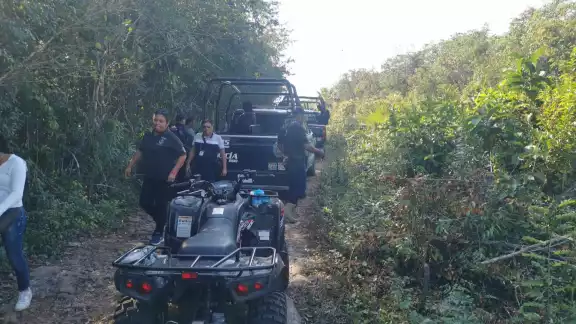 Elementos realizando operativo de búsqueda de personas desaparecidas Elementos realizando operativo de búsqueda de personas desaparecidas