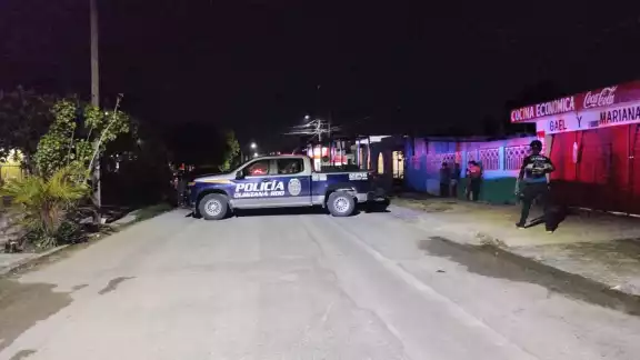 La Policía Municipal no logró dar con los agresores. Foto: Por Esto! La Policía Municipal no logró dar con los agresores. Foto: Por Esto!