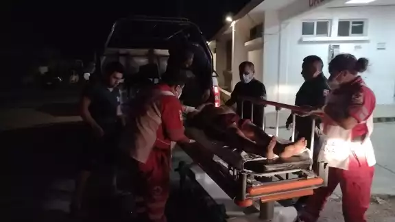 El hombre se encontraba bajo los efectos del alcohol