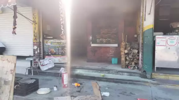 La explosión se debió a una acumulación de gas La explosión se debió a una acumulación de gas