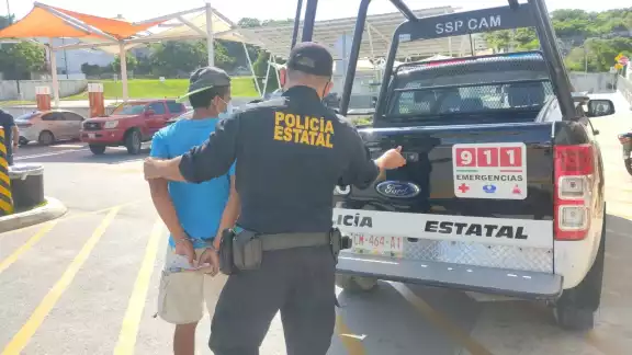 El detenido fue remitido ante las autoridades El detenido fue remitido ante las autoridades