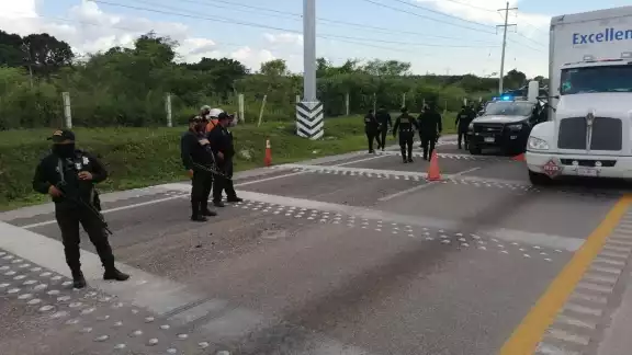 Las autoridades instalaron filtros vehiculares Las autoridades instalaron filtros vehiculares