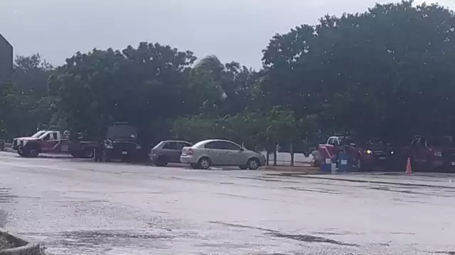 La lluvia ha provocado que el incendio se mantenga controlado