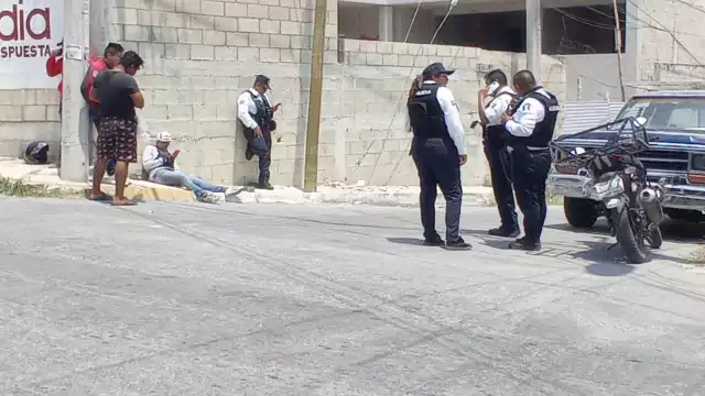 Sus heridas no requirieron su traslado a un hospital