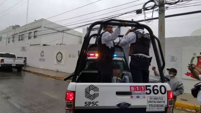 El ladrón fue trasladado a la Fiscalía del Estado