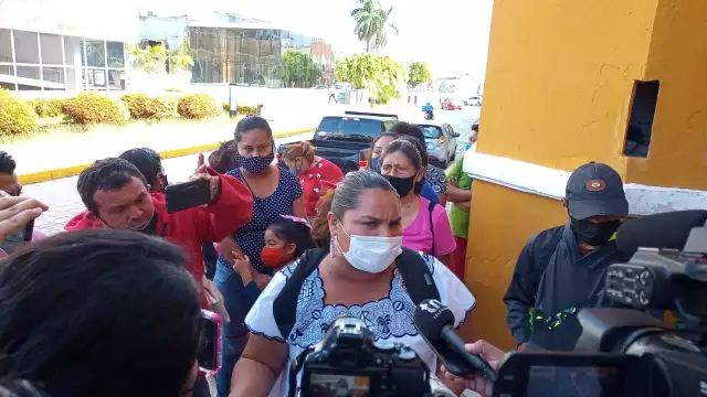 La responsable del movimiento acudió al ayuntamiento de Campeche