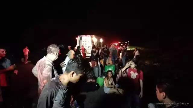 Los hechos se registraron en el kilómetro 119 + 00 de la carretera federal 307, Reforma Agraria –Puerto Juárez