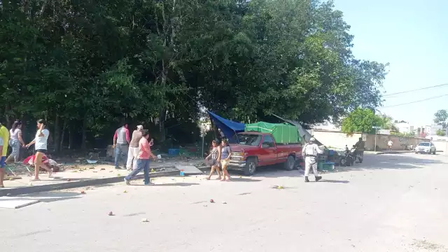 El hombre aparentemente se encontraba en estado de embriaguez