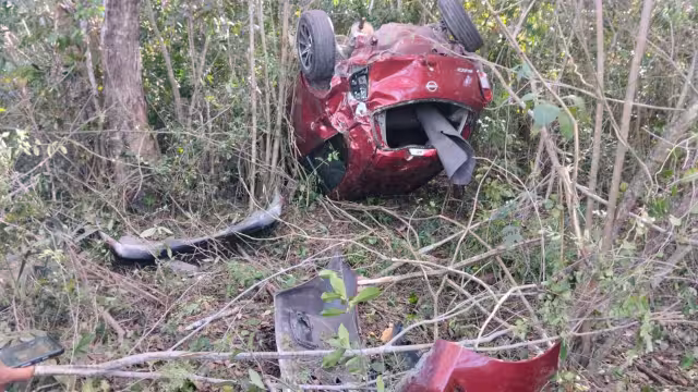 El conductor resultó ileso del accidente de Cancún