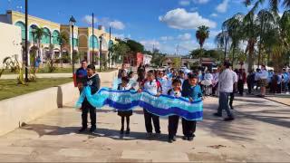“El agua es vida”: estudiantes llaman a la conciencia en Hopelchén