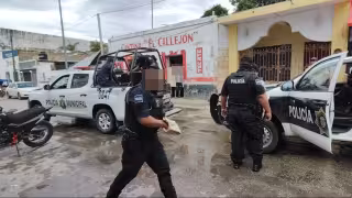 Llamada anónima provoca intenso operativo en Calkiní que deja tres detenidos