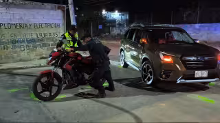 Ebrio provoca accidente en la carretera Antigua Kalá