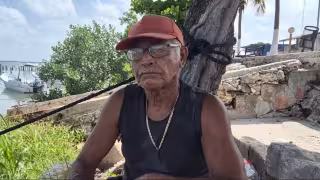 Veterano pescador de Champotón celebra Día del Pescado