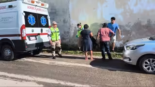 Adulto mayor atropellado en la colonia Polvorín; conductor acepta culpa