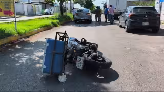 Autoridades atienden accidente con daños materiales en Campeche