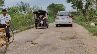 Destrozada por la lluvia: carretera estatal Bacabchén-Dzitbalché lleva más de 4 años en el abandono