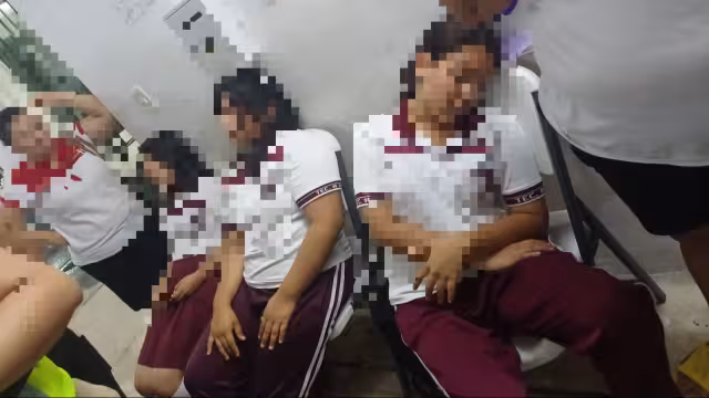 Cuatro alumnas dijeron sentirse mal tras consumir unos dulces.