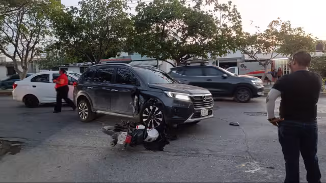 Se registraron accidentes viales protagonizados por motocicletas.