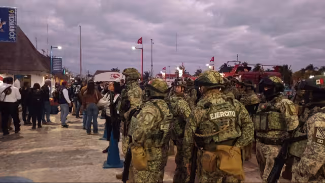 Megaoperativo contra narcomenudeo y extorsión causó alerta en Holbox