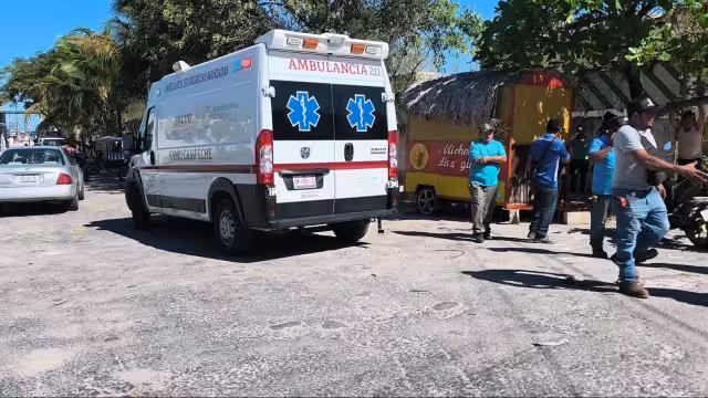 Motociclista trasladado al hospital tras fuerte golpe