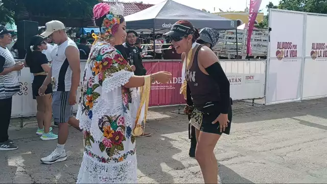 Participaron cerca de mil personas en la carrera Uxmal-Muna