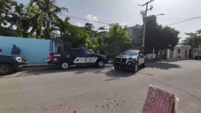 Esto ocurrió en un domicilio de la colonia Ejido