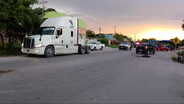Vecinos de Kanasín bloquearon la carretera Mérida-Tixkokob