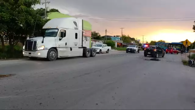 Vecinos de Kanasín bloquearon la carretera Mérida-Tixkokob