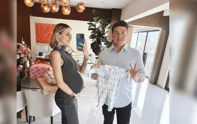 Impactante como se ve Mariana Rodriguez a dos semanas de dar a luz