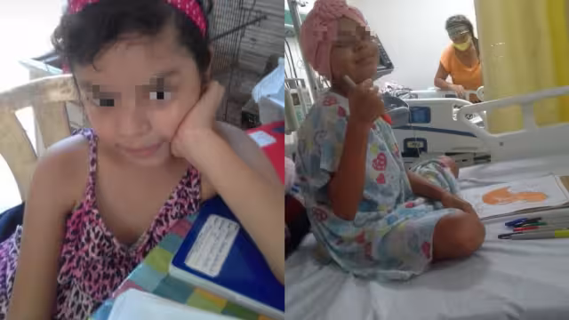 La pequeña Jadhe necesita viajar a la ciudad de Monterrey para el tratamiento