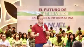 Manuel Velasco es aspirante a la Presidencia de México en 2024 por el Partido Verde