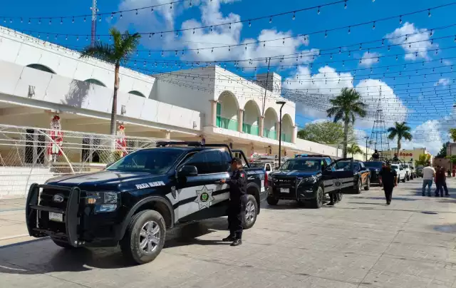 Más de 60 elementos de la Policía, además de agentes de la SSP y GN, cuidarán a los pobladores