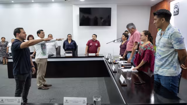 Emilio Villanueva Sosa asumió como Séptimo Regidor en el Ayuntamiento de Cozumel