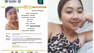 La joven se encuentra desaparecida desde el pasado 10 de septiembre de 2020 Foto: FGE