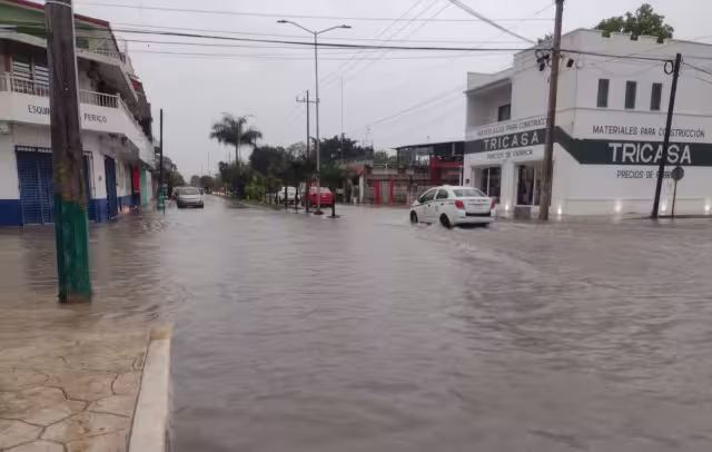 La comunidad de Naranjal Poniente ha sido una de las más afectadas con las lluvias, sobre todo en las zonas bajas
