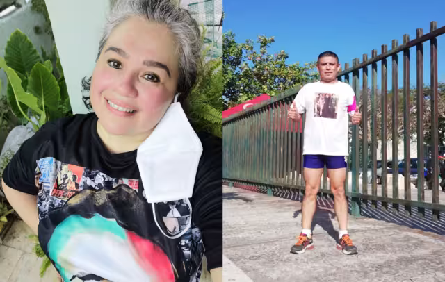 A través de Facebook los corredores compartieron fotografías de su participación en la carrera virutal