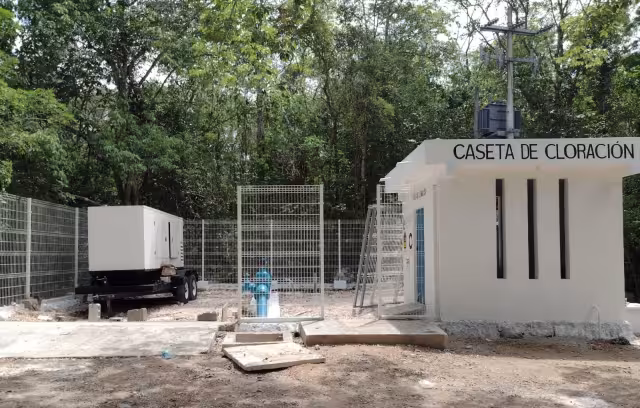 Según el Delegado, la bomba de extracción es demasiado pequeña para toda la comunidad