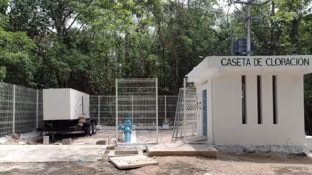 Según el Delegado, la bomba de extracción es demasiado pequeña para toda la comunidad