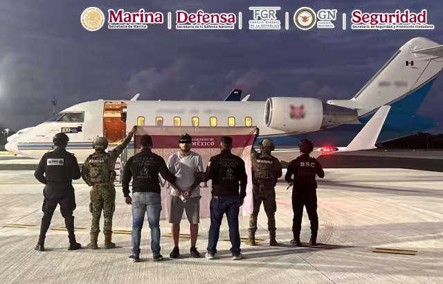 Detienen en Quintana Roo a Denis “N", operador logístico de red criminal trasnacional