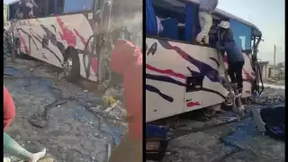 La Cruz Roja informó que movilizó a personal paramédico y 10 ambulancias