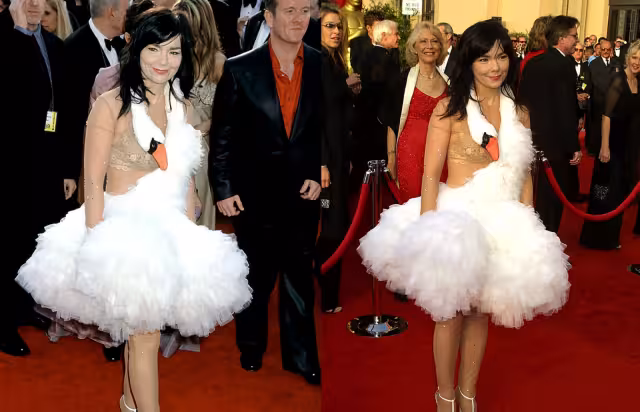 Björk en los Premios Oscar de 2001