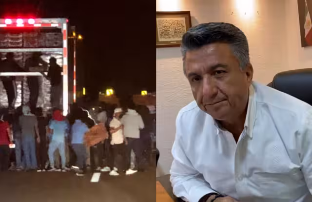 No es la primera vez que los normalistas encabezan actos vandálicos en Hecelchakán