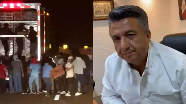 No es la primera vez que los normalistas encabezan actos vandálicos en Hecelchakán